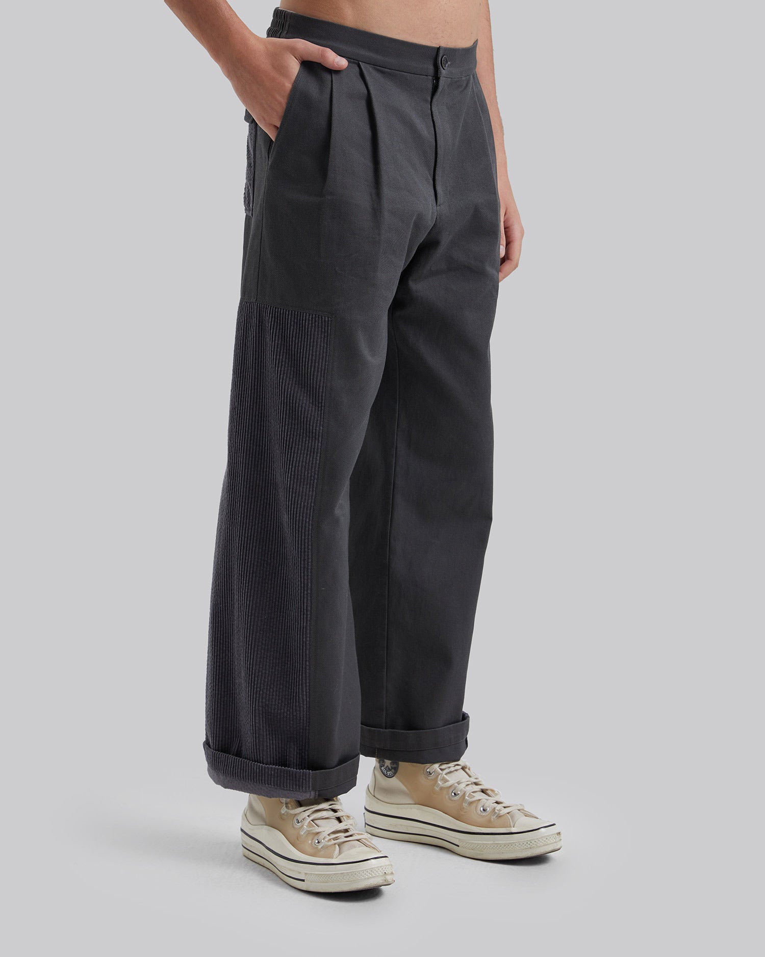 Loose-Fit Suit Pants image 4