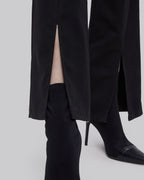 Front Slit Straight-Leg Pants image 5
