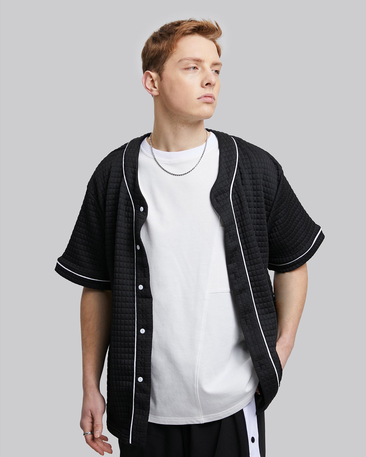 Short Sleeve Buttoned Cardigan image 1
