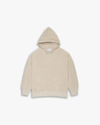 1 × Knitted Hooded Sweater - Linen, XL image