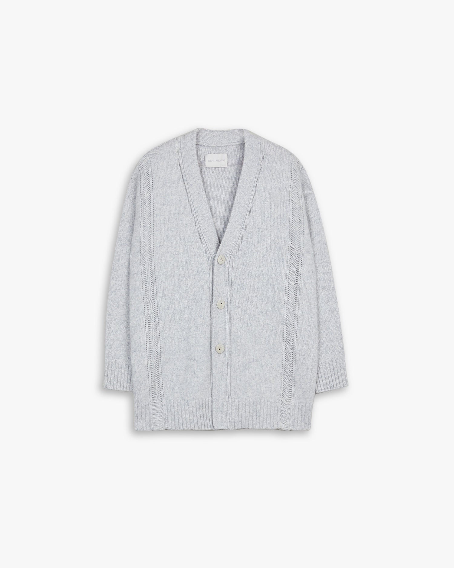Wool & Cashmere Cardigan in Light Grey image 0