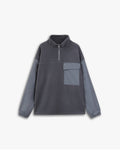 Paneled Fleece Sweatshirt image 0