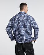 Stylish Printed Denim Jacket image 4