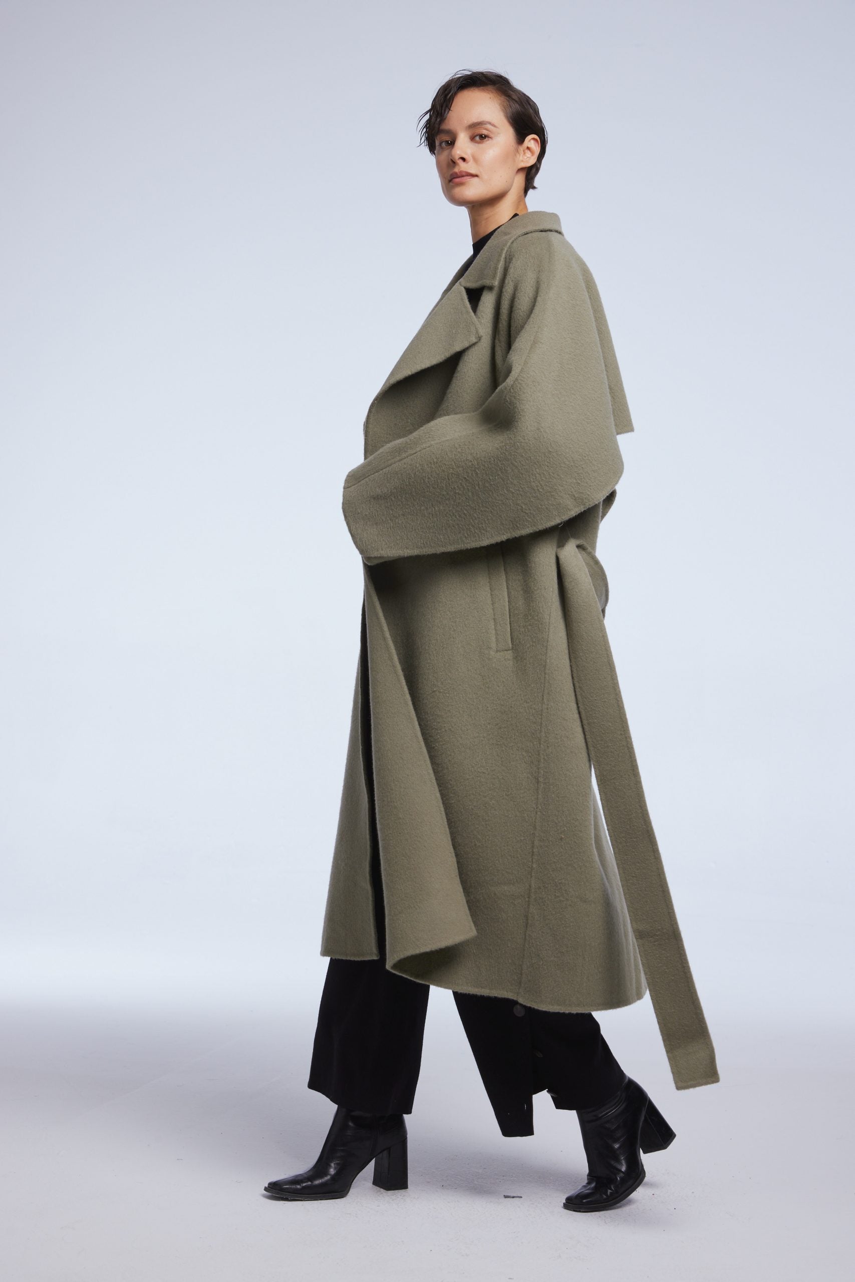 Wool-Alpaca Trench Coat image 1