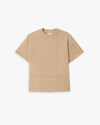 Paneled T-Shirt with Graphics image 0