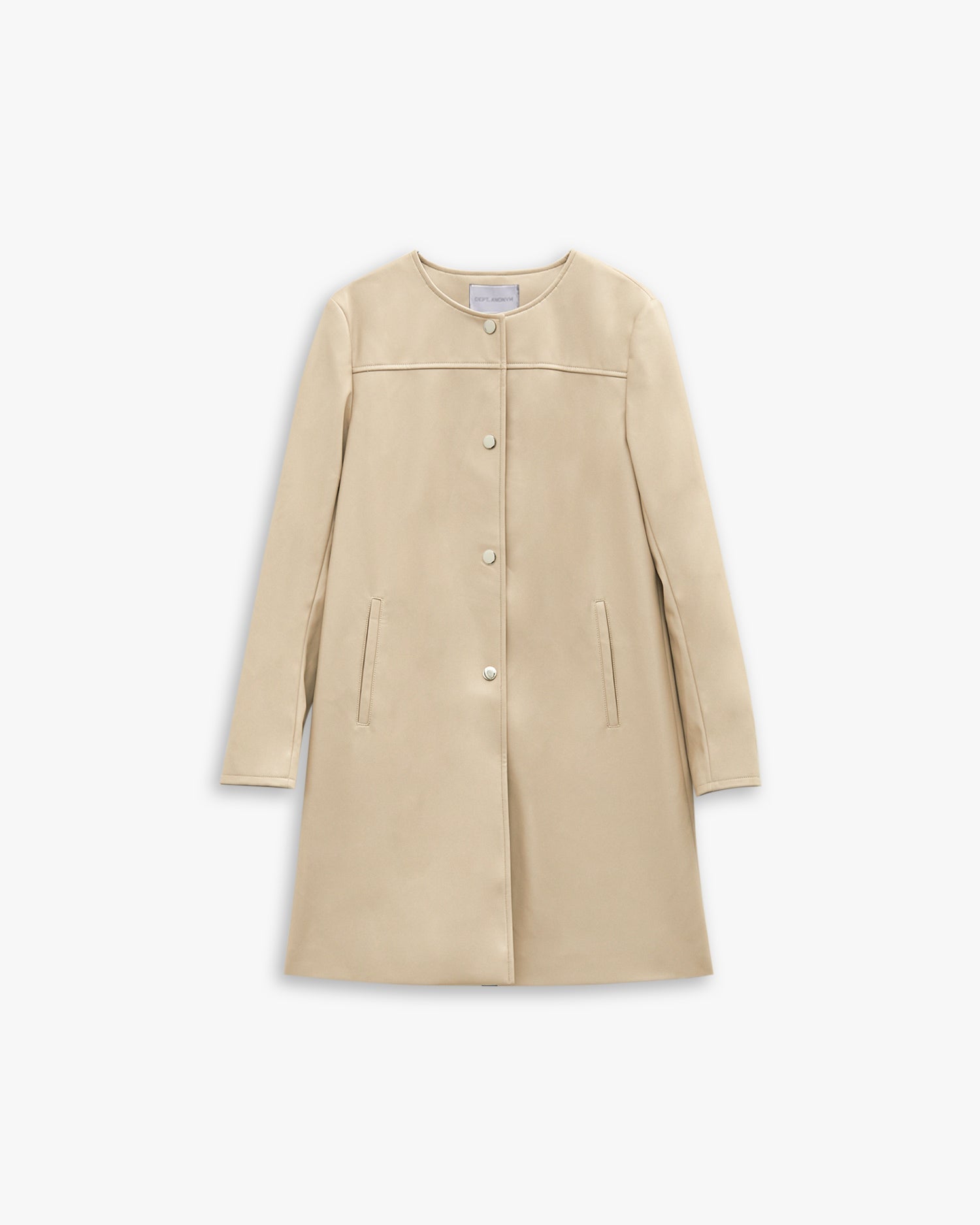 Pristine Faux-Leather Coat image 0