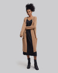 Woolen Wrap-Coat in Pumpkin image 2