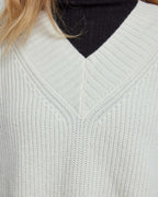 V-Neck Knit Sweater Vest image 3
