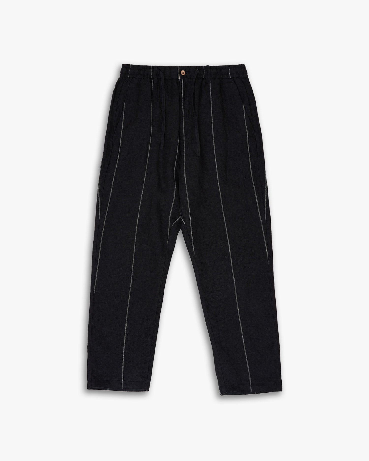 Linen Striped Trousers image 0