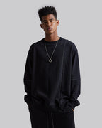 1 × Reflective Stripes Sweatshirt image 1