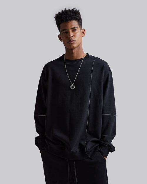 1 × Reflective Stripes Sweatshirt image 1