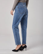 High-Rise Straight Jeans image 2