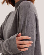 100% Merino Wool Turtleneck Casual Top image 6