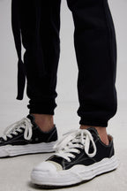 Sweatpants With Built-In Belt image 5