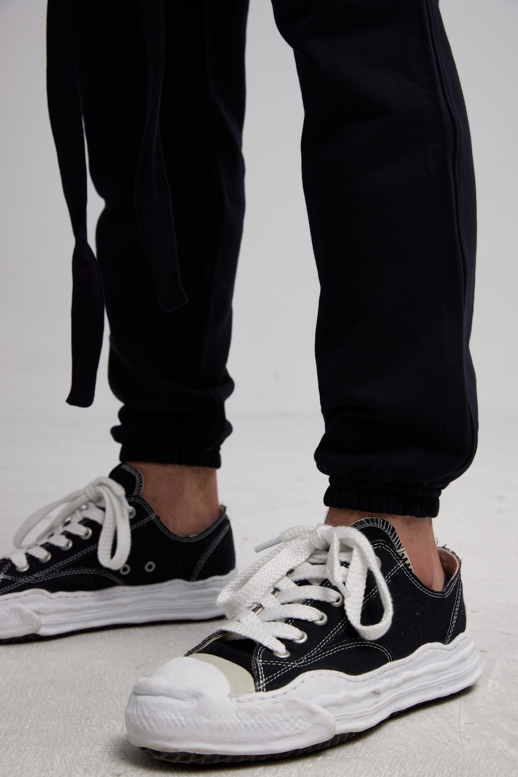 Sweatpants With Built-In Belt image 5