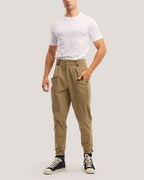Mid Waist Tapered Leg Pants image 1