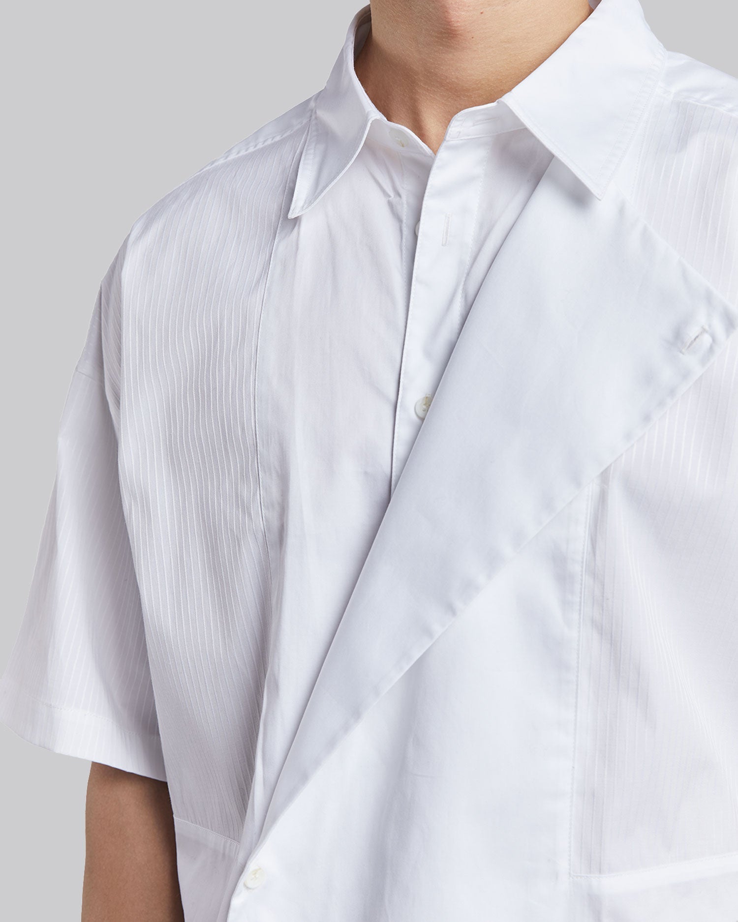 All-cotton Irregular Shirt image 5
