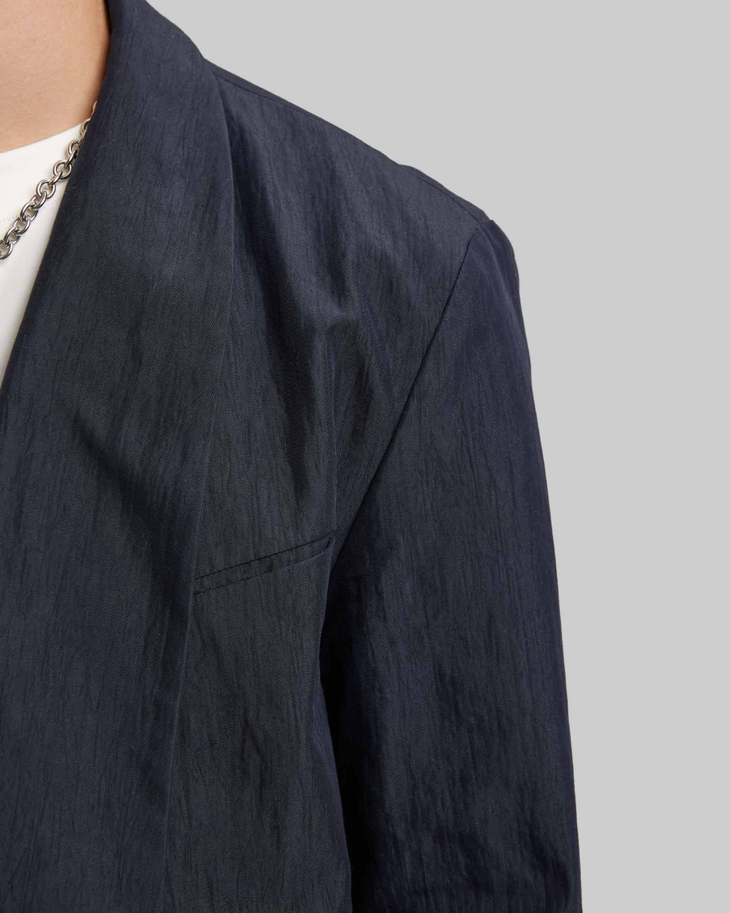 Button-Lapeled Blazer image 5