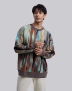 Multicolor Ribbed Sweater image 1