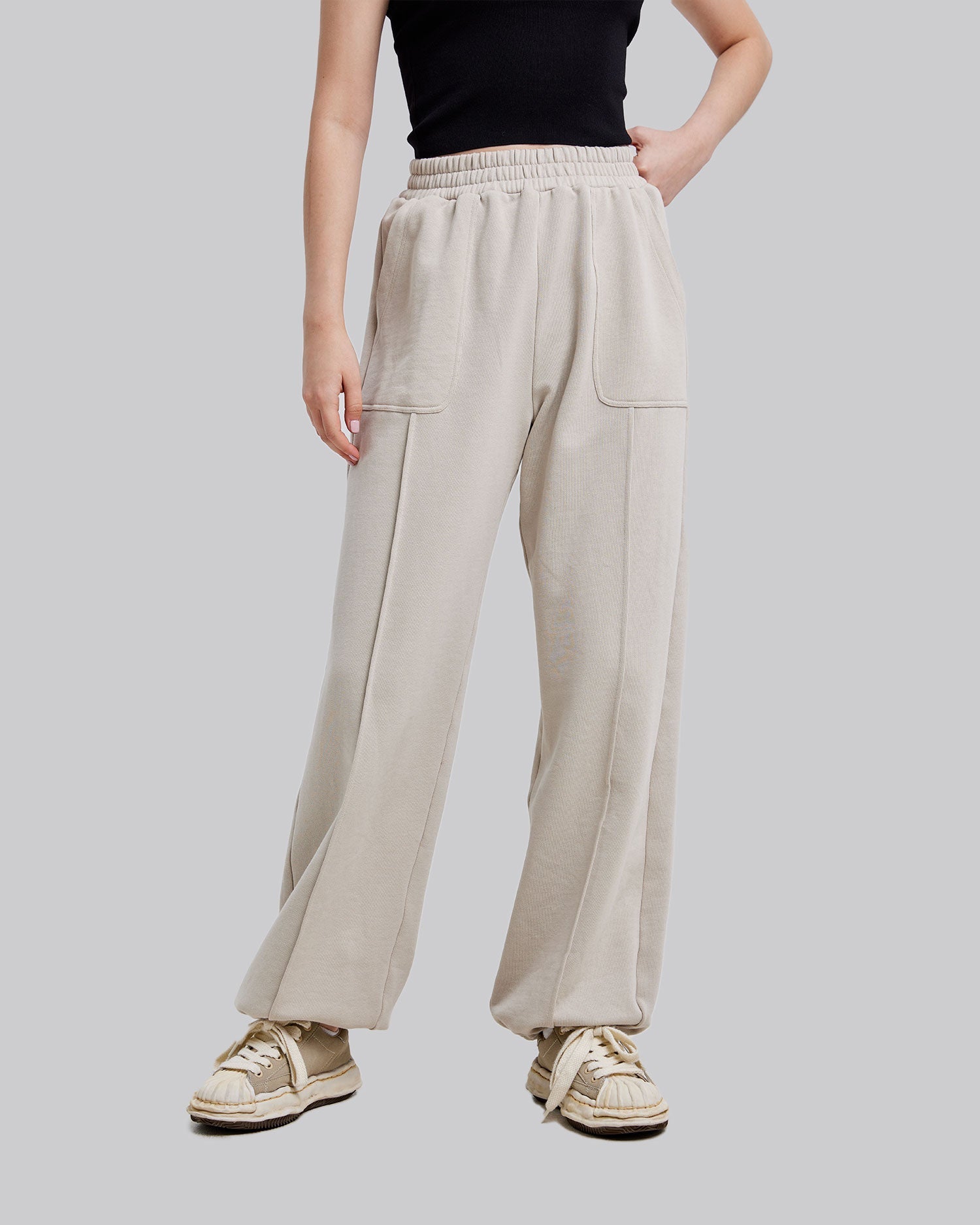 Pants with Decorative Stripes image 1