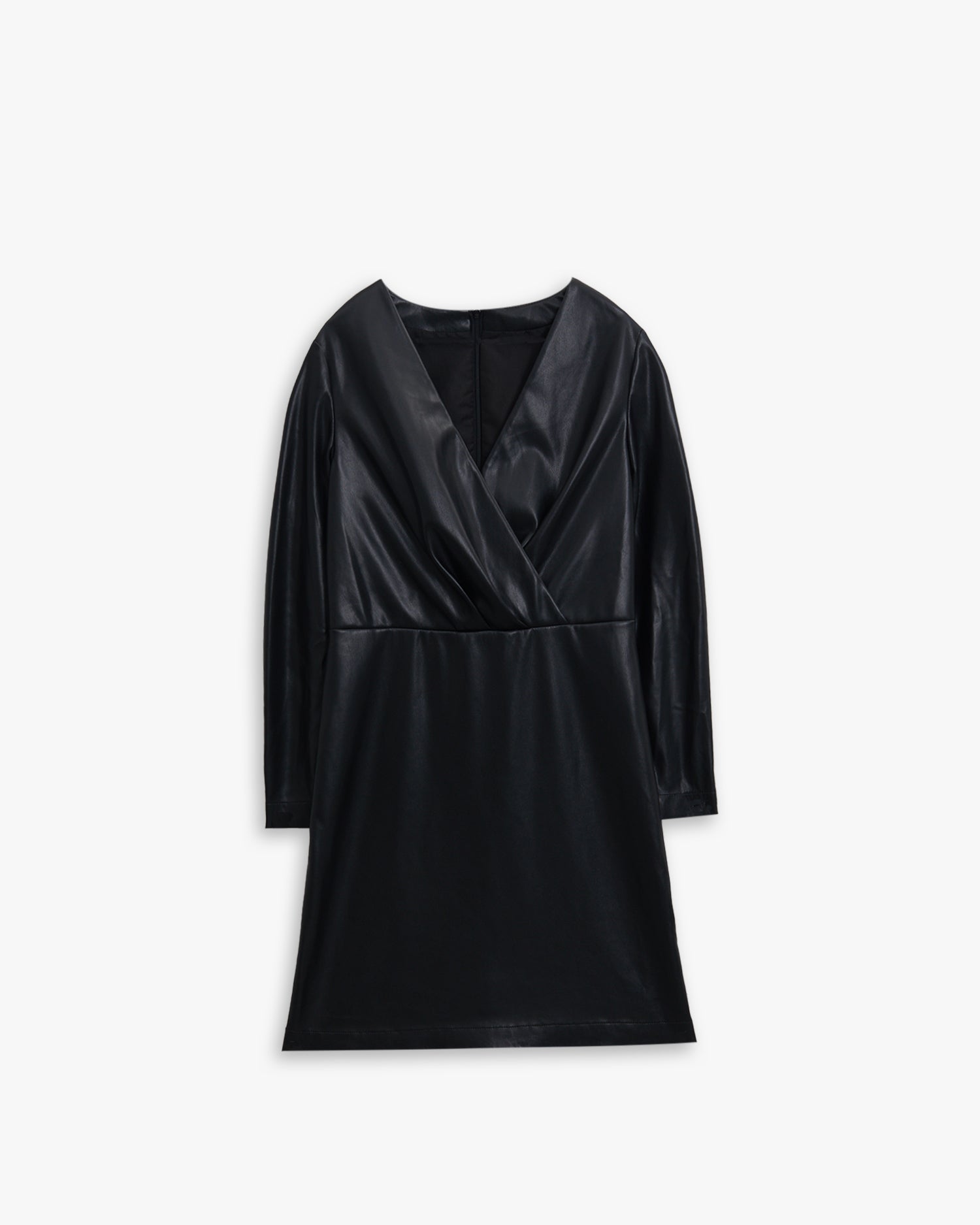Faux-Leather Jacket-Dress image 0