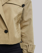 Cropped Jacket with Weather-Guard image 4