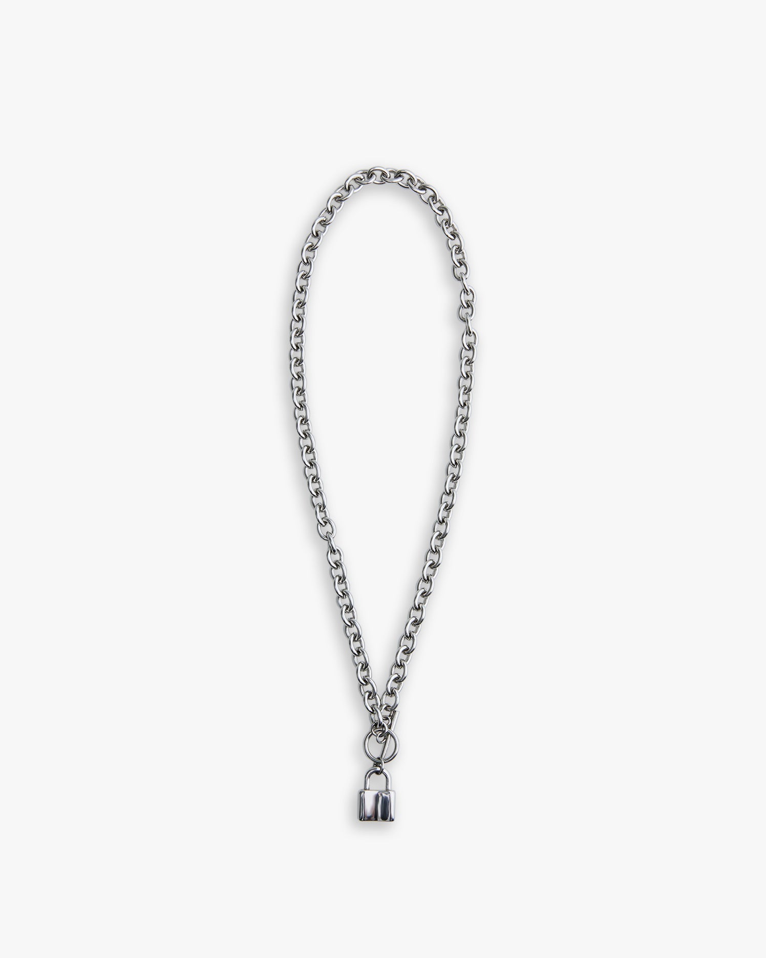 Padlock Chain Necklace image 0