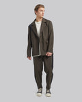 Two-Tone Tapered Pants image 1