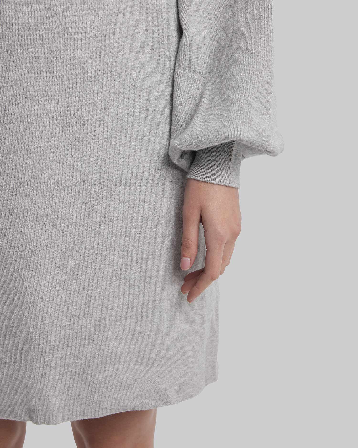 High Neck Casual Sweater Dress image 4