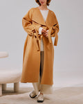 Tie Cuff Pure Wool Coat image 0