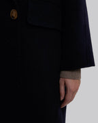 Double-Breasted Midi Wool Coat image 4