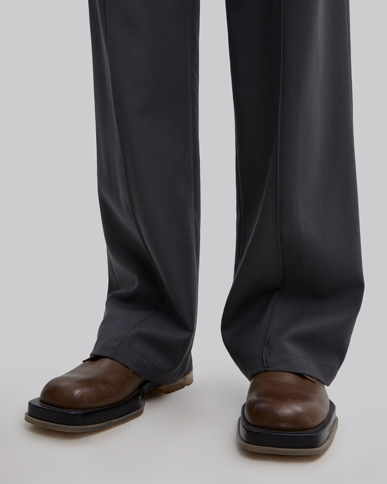 Grey Wool Pants image 3