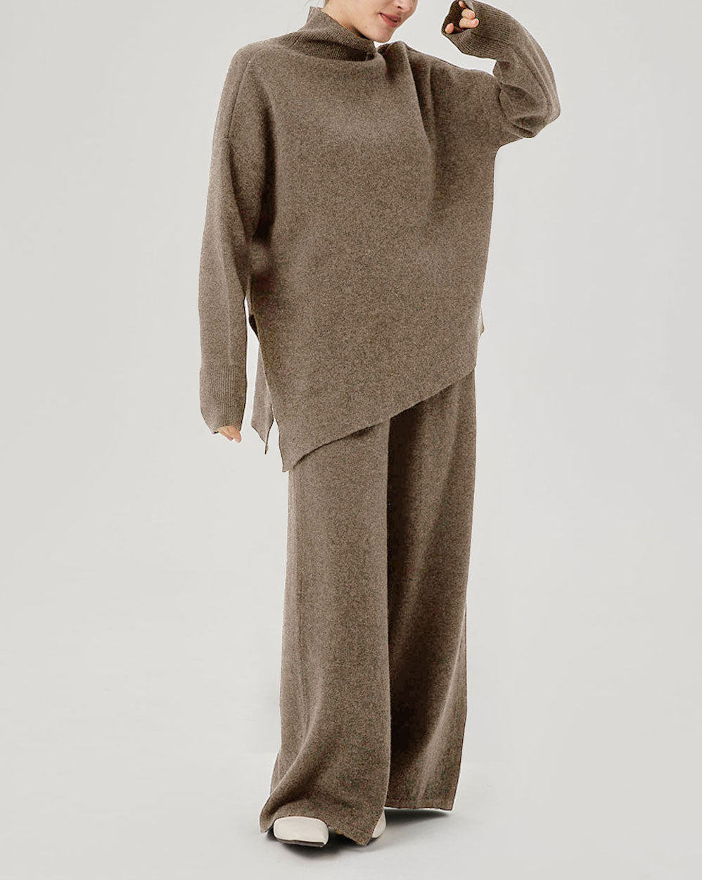 Wool Slant Cut Lounge Set - Del Rio, XXS image
