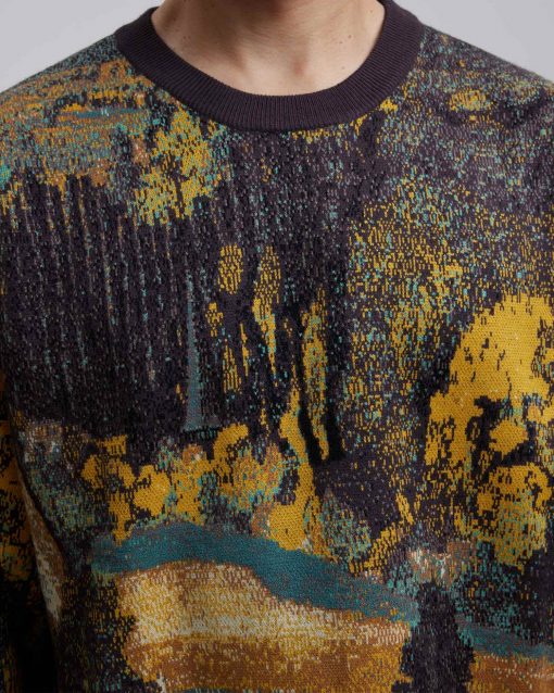 Multicolor Ribbed Sweater image 3