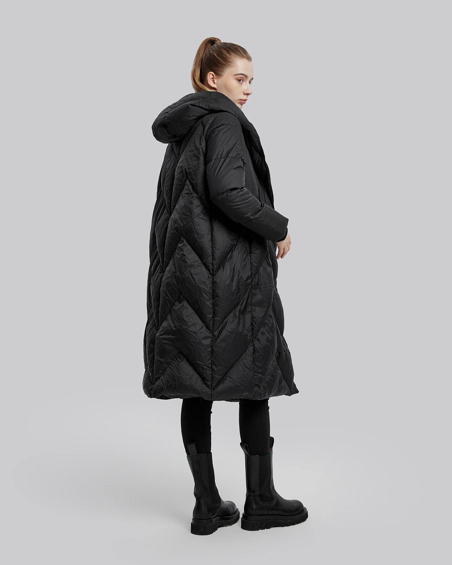 Duck Down Long Jacket image 4