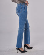 High-Rise Loose Jeans image 1