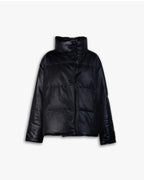 Leather-Like Down Jacket image 0