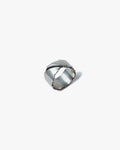 Silver Rough-Cut Ring image 0