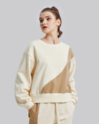 Diagonal Crewneck Sweatshirt image 1