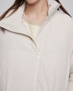 Layered Pocket High Collar Puffer Jacket image 4