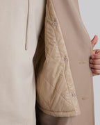 Long Coat with Detachable Cape image 4