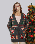Christmas Cardigan - Grey, L image