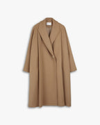 100% Woolen Overcoat with Box Pleats image 0