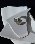 Silver Rough-Cut Ring image 4