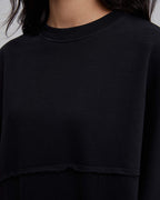 Paneled Over-Size Sweatshirt image 4