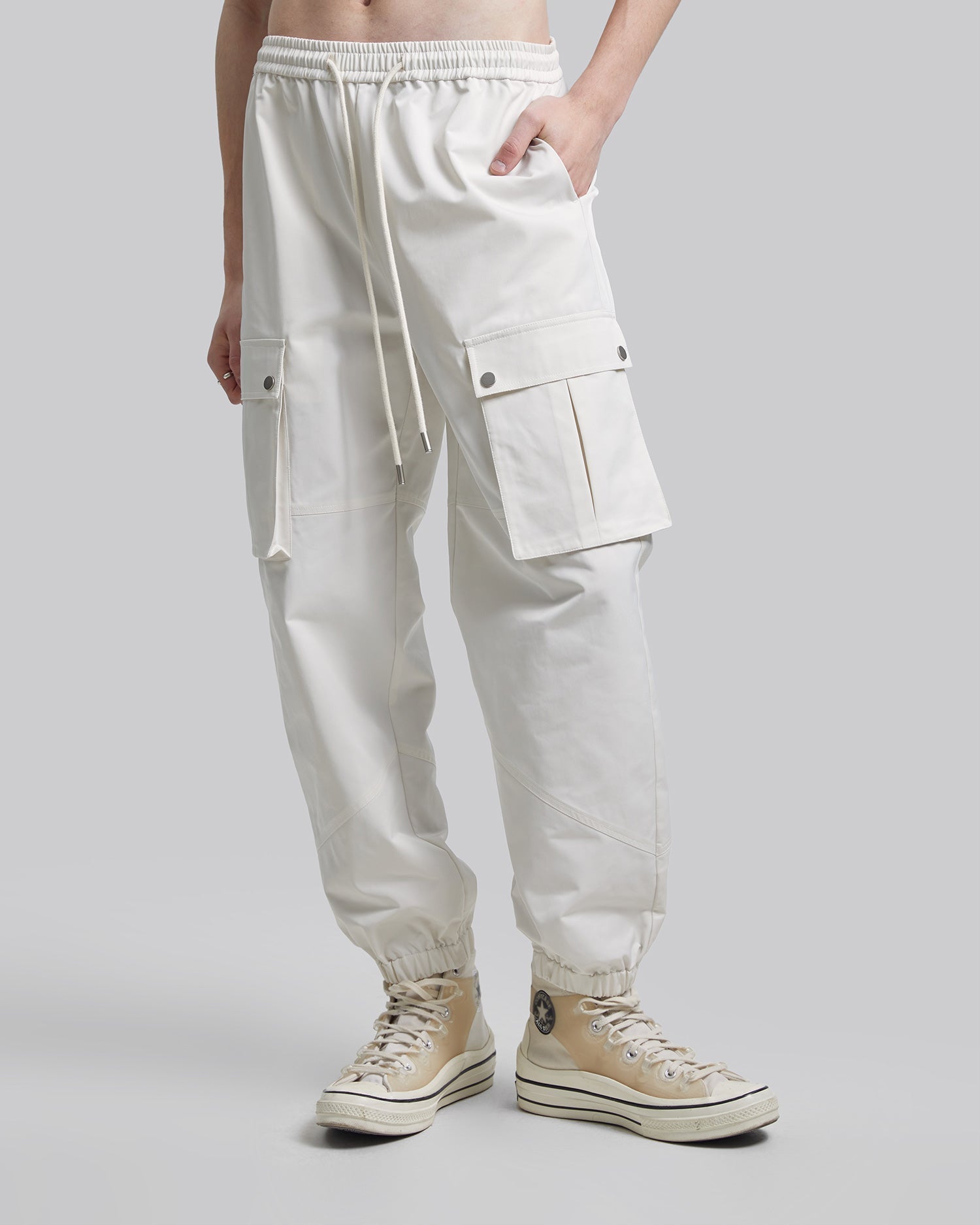 Paneled Athletic Pants image 3