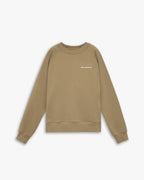 Plain Lounge Crewneck Sweatshirt - Brown, L image