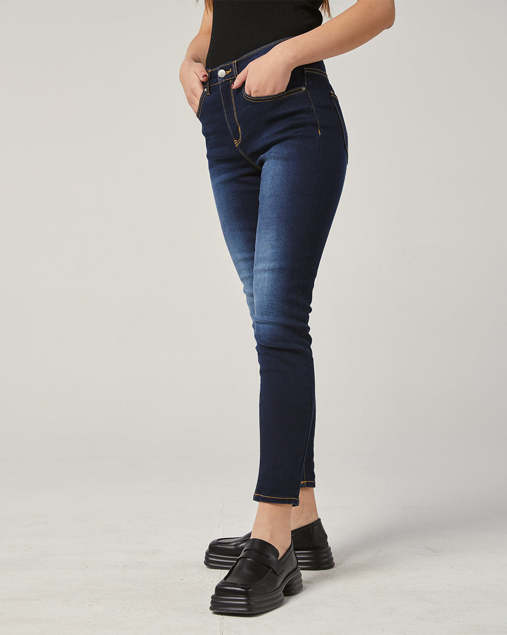 Relaxed Fit Straight Leg Jeans image 2