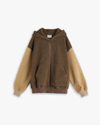 Hooded Terry Contrast Jacket image 0