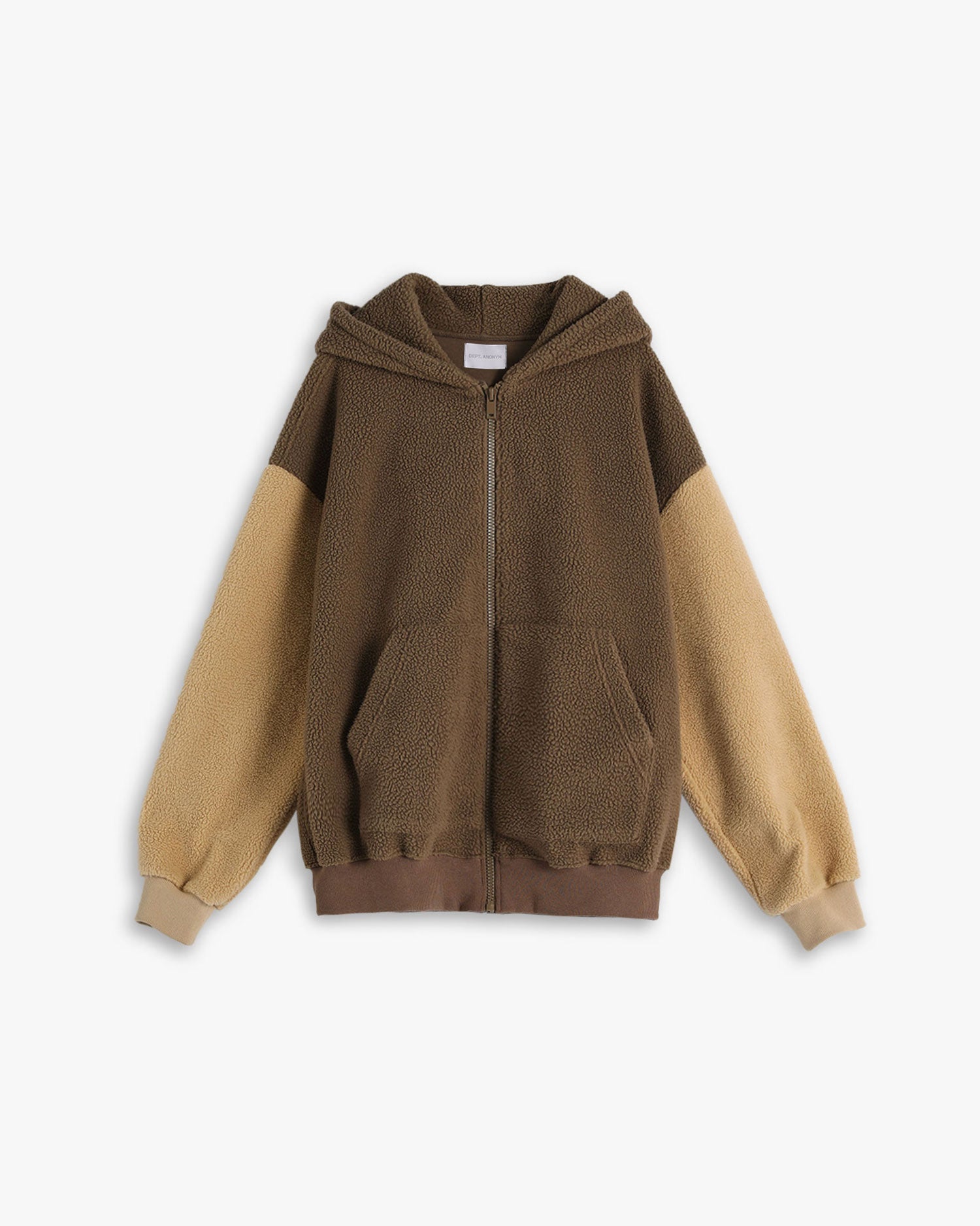 Hooded Terry Contrast Jacket image 0